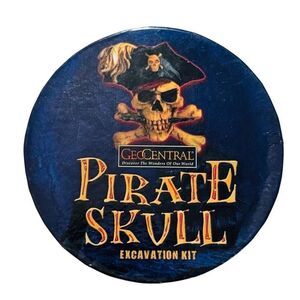 GeoCentral Pirate Skull Excavation / Dig Kit - New - DGPS
